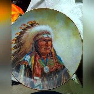 NATIVE AMERICAN PLATE